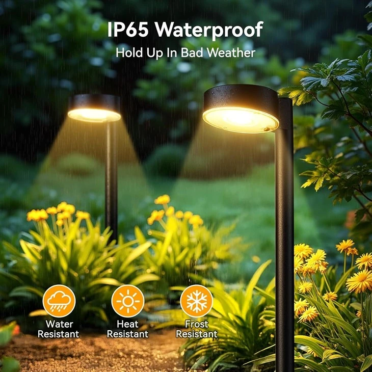 12 Brighter LED Solar Pathway Lights Outdoor suppliers